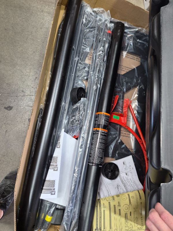 Photo 1 of *****************FOR PARTS ONLY- MISSING PARTS**************
Lifetime Portable Basketball Hoop 90114 44-inch Polycarbonate Backboard System