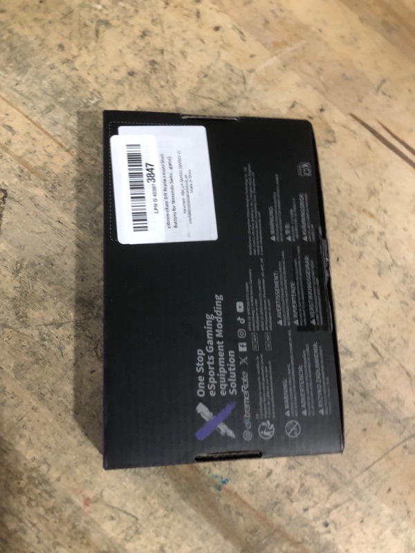 Photo 1 of ***MISSING JOYCON REPLACEMENT(S) POSSIBLY COVERS*** eXtremeRate DIY Replacement Shell Buttons for Nintendo Switch, Back Plate for Switch Console, Housing with Full Set Buttons for Joycon Handheld Controller - Clear Red [No Electronics Parts]