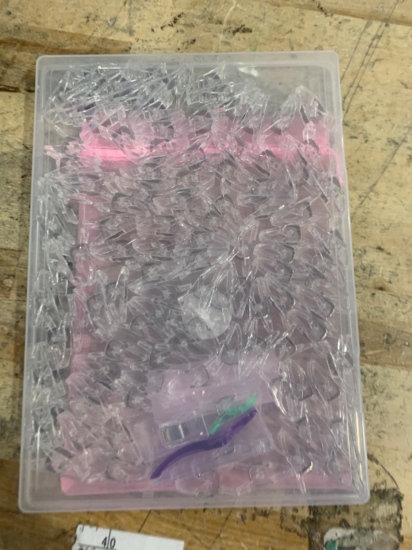 Photo 1 of 100 PCS Small Size Sewing Clips Clear Color Quilting Clips, Multipurpose Fabric Clips, Sewing Supplies, Crafting Tools, Photo Clips