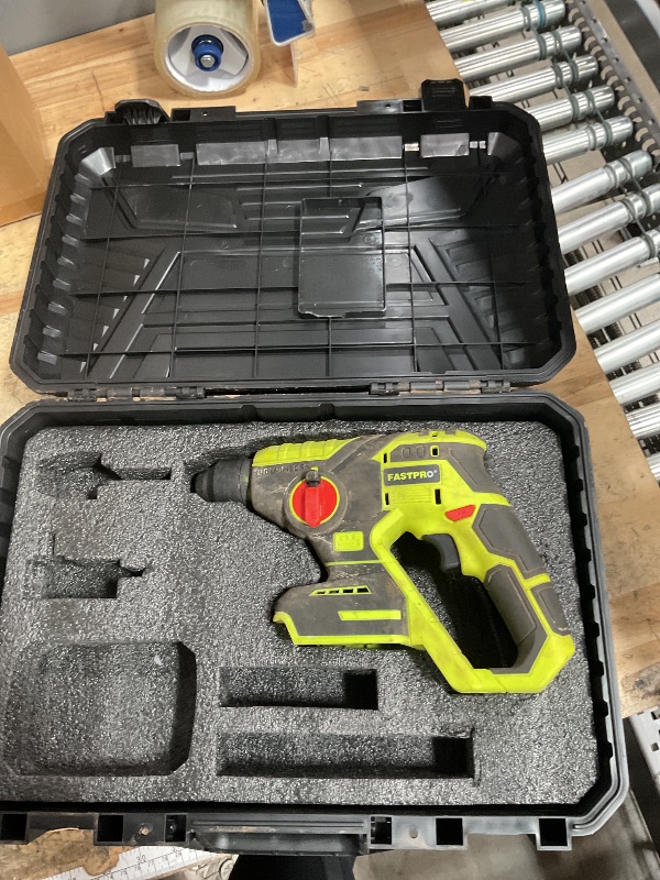 Photo 1 of *JUST TOOL** FASTPRO CORDLESS ROTARY HAMMER DRILL