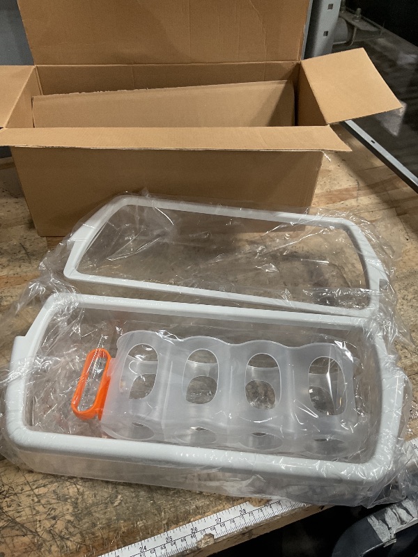 Photo 1 of [2 PACK]W10321304 Refrigerator Door Shelf Replacement Compatible with Whirlpool Fridge Door Bin WRS325FDAM01, WRS325FDAM02, WRS325FDAM04, ED5FVGXWS07 - Replace WPW10321304,AP6019471, 2179574, 2179575
