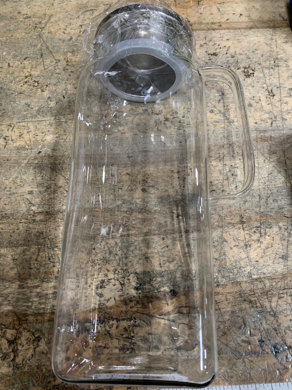 Photo 1 of
68 oz Borosilicate Square Glass Pitcher with Lid and Spout, Heat Resistant -4°F to 302°F, Lightweight Water Pitchers, Wate...
68 oz Borosilicate Square Glass Pitcher with Lid and Spout, Heat Resistant -4°F to 302°F,