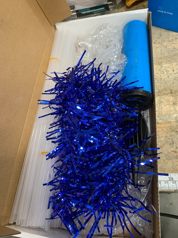 Photo 1 of ***MISSING BALLOONS/ DECORATION ASSEMBLY PIECES ONLY**** Balloon Stand with Silver and Navy Blue Balloons, Centerpiece Table Decorations for Birthday Wedding Anniversary New Year Graduation Decorations Class of 2025(Silver navy set4)