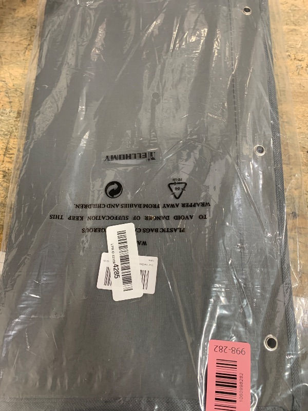 Photo 1 of 2 Pack RV Shoe Storage with Adhesive hook,Over the Door Shoe Rack,Heavy Duty Oxford Fabric Wall Hanging Organizer with Large Deep Pocket for Camper,Narrow Space Saving Closet Organizers(Grey, 2-Grids)