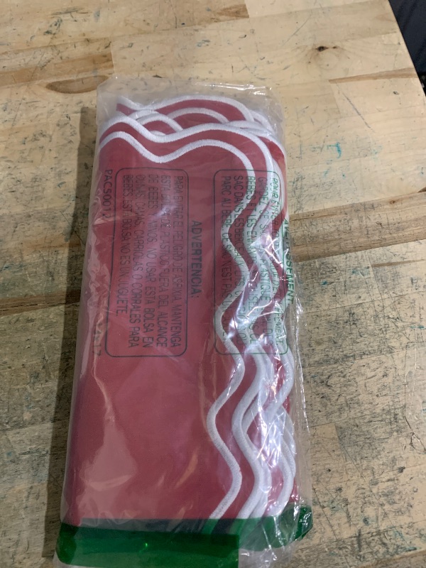 Photo 1 of 18x18 Red Scalloped Outdoor Throw Pillow Covers Waterproof & Sunproof Set of 2, Embroidered Red Boho Christmas Unique Outdoor Decorative Throw Pillows, Front Porch & Patio Furniture Decor Pillows