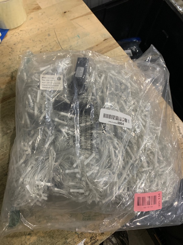 Photo 1 of 1620 LED 164ft Christmas Icicle Lights Outdoor,8 Modes Fairy Curtain Icicle String Lights with 360 Drops, Twinkly Lights Plug in Timerr Memory for Outdoor Holiday Wedding Party (Warm White)