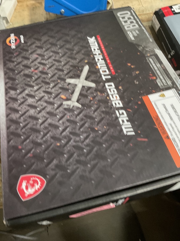 Photo 1 of ***FOR PARTS ONLY/ NON-FUNCTIONAL***** MSI MAG B550 TOMAHAWK Gaming Motherboard (AMD AM4, DDR4, PCIe 4.0, SATA 6Gb/s, M.2, USB 3.2 Gen 2, HDMI/DP, ATX, AMD Ryzen 5000 Series processors)