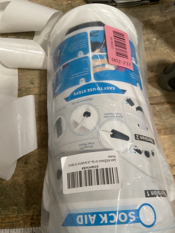 Photo 1 of 2 Pack Sock Aid Device for Seniors - Sock Helper Easy On and Off, Sock Assistant Device No Bending, Adjustable Sock aids for Putting on Sock Helpers to Put on Your Socks for Seniors