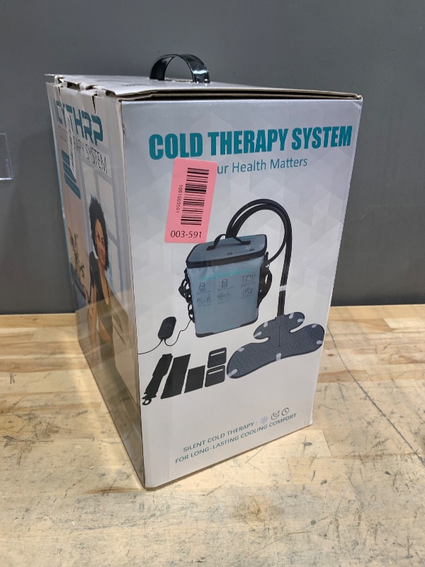 Photo 1 of **PARTS ONLY******ICYTHRP Cold Therapy Machine with Programmable Timer, Portable Ice Machine for Shoulder After Surgery, Shoulder Replacement Recovery System, Cryotherapy Pain Relief with Compression Pad