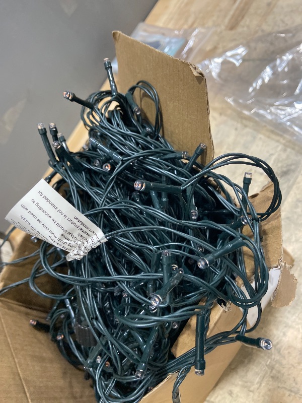 Photo 1 of Christmas Cluster Lights String Lights Decoration for Home Garden Wedding Party Xmas Tree Bedroom Indoor Outdoor Decor (Warm White)