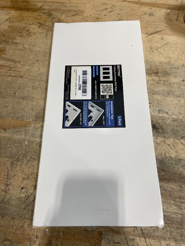 Photo 1 of (5 Pack) BESTTEN USWP6 Matte Snow White 3-Gang Screwless Wall Plate, Decorator Outlet Cover, H4.69” x W6.54”, for Light Switch, Dimmer, USB, GFCI, Receptacle