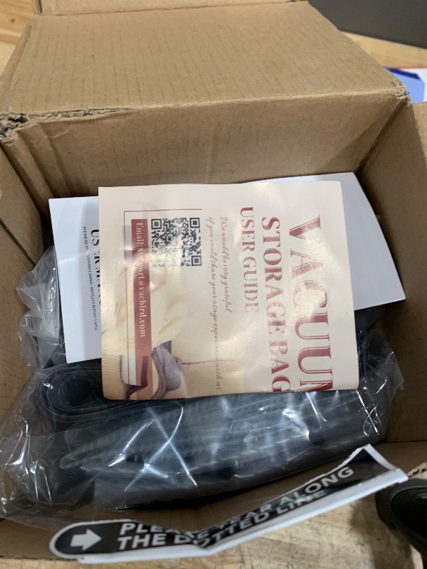 Photo 1 of *****PUMP NOT INCLUDED****** VMstr 15 Pack Travel Vacuum Storage Bags With High Pressure Electric Pump(DC Power), Compression Sealing for Clothes and Clothing Luggage Suitcase Packing, Carry-on Travel Size