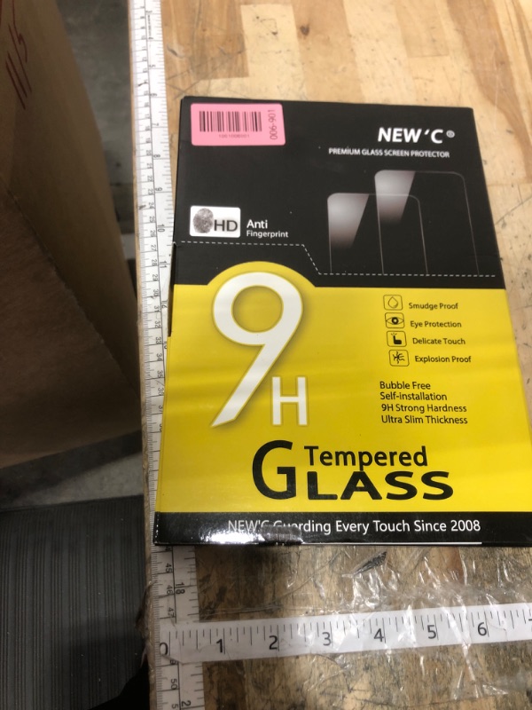 Photo 1 of **FACTORY SEALED** NEW'C 2 Pack Designed for iPad (A16) 11th Generation 2025, iPad 10th Generation 10.9 inches 2022 Screen Protector Tempered Glass, Bubble Free, Ultra Resistant (Easy Installation Frame)