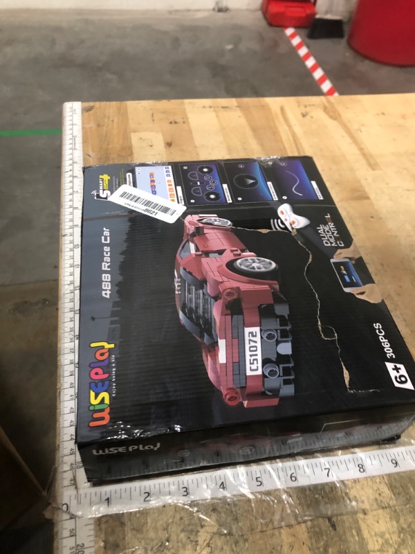 View 2 of **FACTORY SEALED** WISEPLAY STEM Toys for 7-10 Year Old Boys & Girls - 306Pcs RC Car Building Block Set - STEM Building Toys for Boys & Girls Ages 6-10 Years - Great Remote Control Car Birthday Gift for Kid