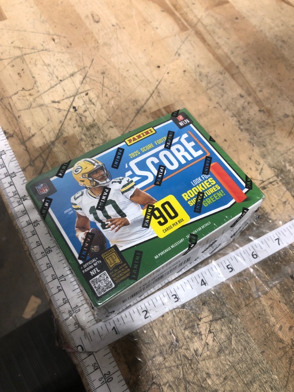 Photo 1 of **FACTORY SEALED** 2025–26 Panini Score NFL Football Blaster Box – Official Trading Cards – Includes Rookie Cards, Parallels & Inserts – Sealed Retail Pack