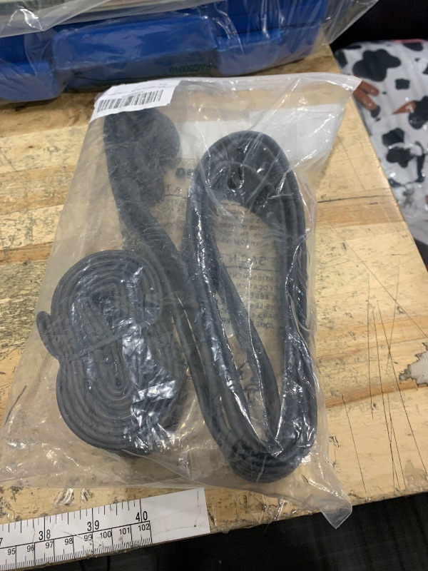 View 2 of 700x38c/700x40c Bike Tube 2 Pack with 2 Tire Levers AV48mm Schrader Valve Road Bike Inner Tubes Premium Butyl Rubber Bicycle Tube 2 Pack City Bike Tube
