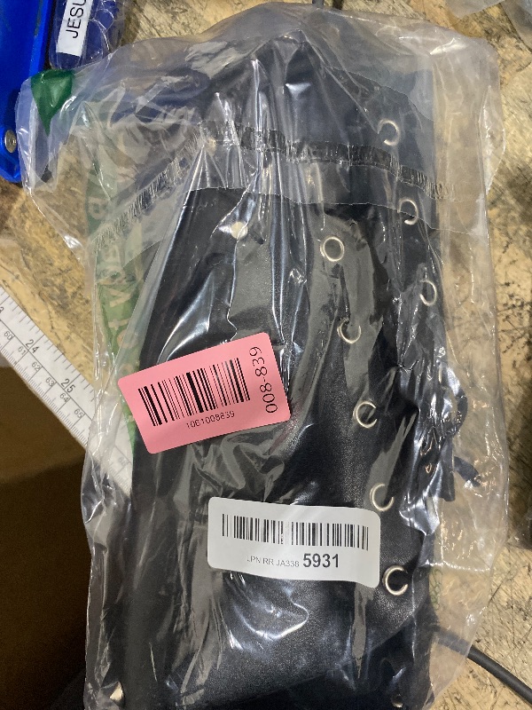 Photo 1 of **USED**Medieval Leather Gauntlet Wristband Archery Bracer Viking Wrist Guard Long Armor for Men Women