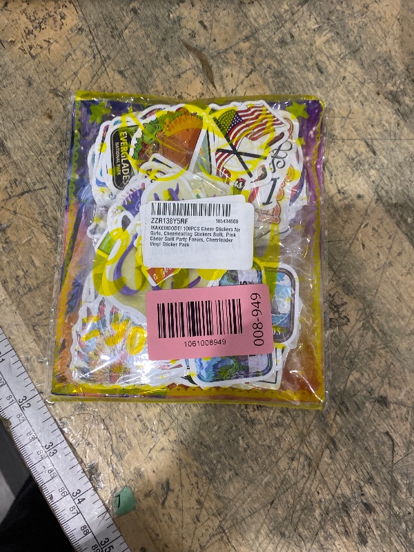 Photo 1 of 100Pcs Cheer stickers for girls, vinyl sticker pack