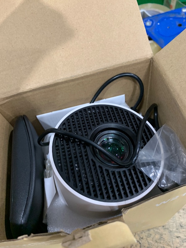 Photo 1 of [Built-in Apps & 2025 Upgraded] Mini Projector with WiFi 6 and Bluetooth 5.4 Support 4K 1080P Auto Keystone 180° Rotatable Projector Portable Compatibile with HDMI/TV Stick/Memory Stick/Laptop, White