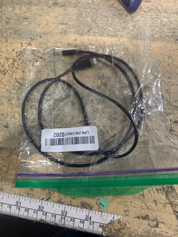 Photo 1 of (Apple MFi Certified) iPhone AUX Cord,Lightning to 1/8 Inch Audio Cable,3.3ft, Headphone Jack Adapter Male Aux Stereo Audio Cable Compatible for iPhone 14/13/12/11/XR/X/8/7 (Black)