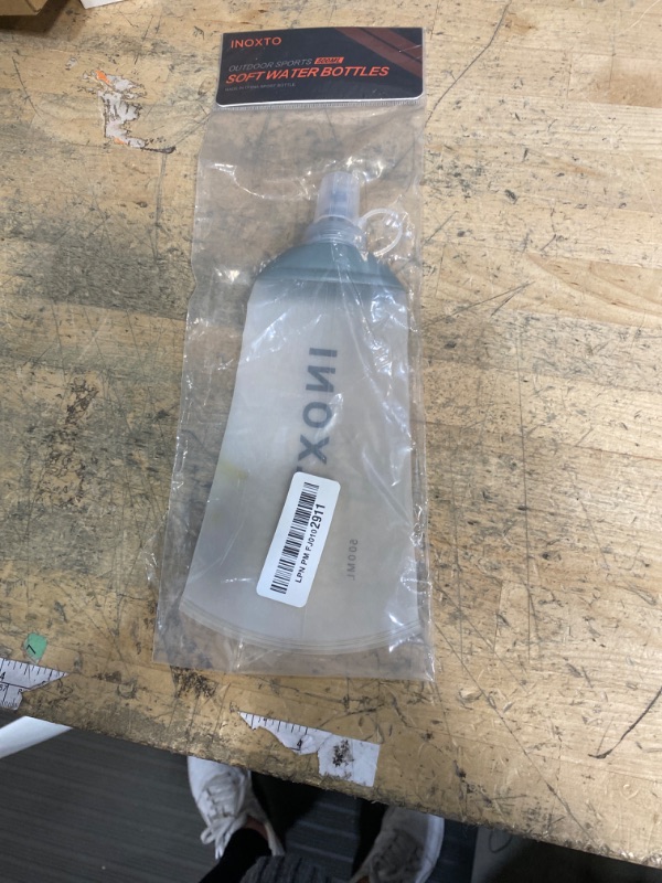 Photo 1 of **PARTIAL SET/ONLY 1** INOXTO Soft Flask,Collapsible Soft Water Bottles for Hydration Vests and Running Packs, Soft Flask Running Bottles for Hiking Cycling(250/500 ml) (2 PCS BIG)
