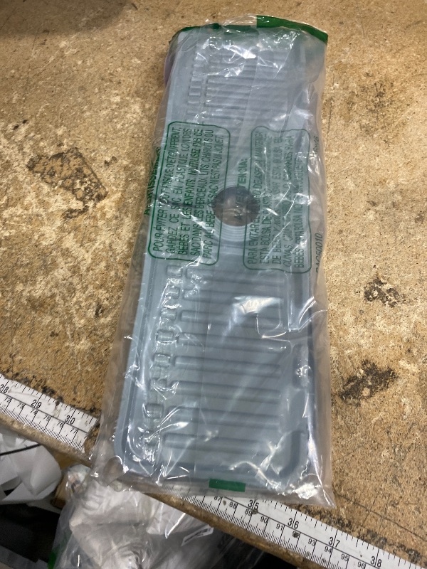 Photo 1 of 2 Pcs 40x12 cm Silicone Faucet Mats for 3.5-6cm Faucets Handle Drip Catcher Tray Faucet Sink Splash Guard Drying Mat for Kitchen Bathroom Counter Drying Pad Faucet Draining Pad (Grey)