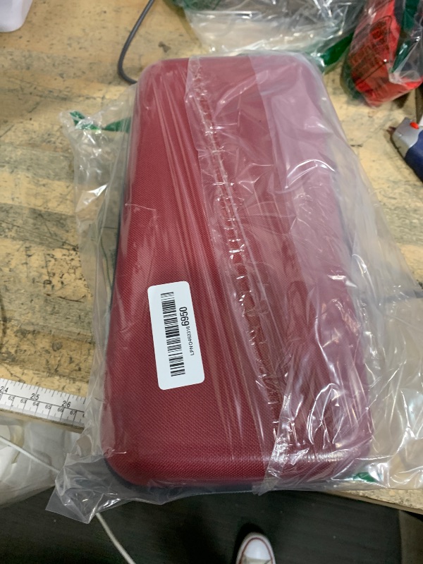 Photo 1 of (case only) Aenllosi for Fanttik V8 Apex/Slim V8 Mate/V10 Apex/Slim V10 Mate Car Vacuum Hard Case, Fanttik Cordless V8/V10 Car Vacuum Organizer, Red (Case Only)