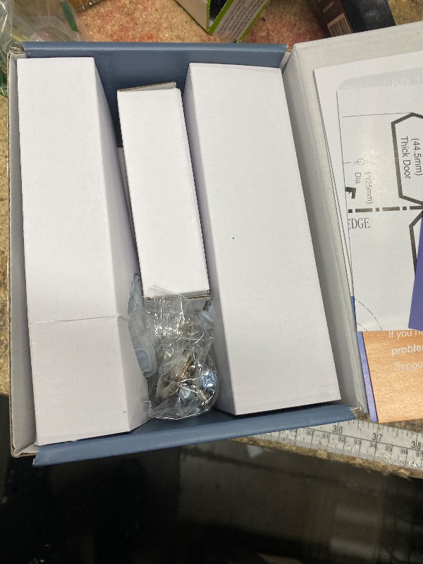 Photo 1 of TEEHO TE002 Fingerprint Door Lock - Keyless Entry Door Lock - Electronic Keypad Deadbolt - Smart Locks for Front Door - Auto Lock - Easy Installation - Satin Nickel