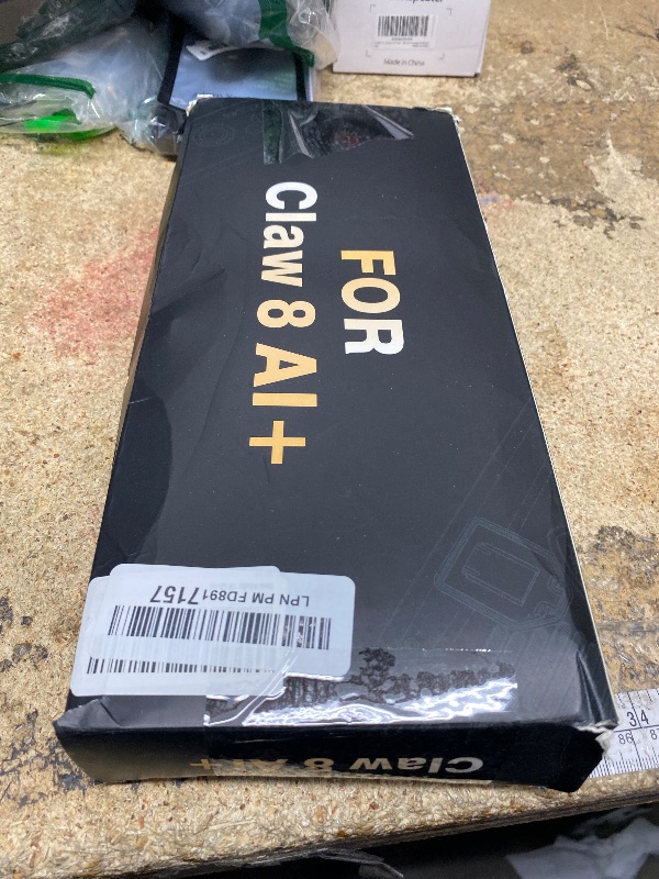 Photo 1 of CDCHGAM Protector Cover Case Compatible with MSI Claw 8 AI+ A2VM,Soft Protective TPU Skin with Kickstand for New MSI Claw 8 AI+-Black