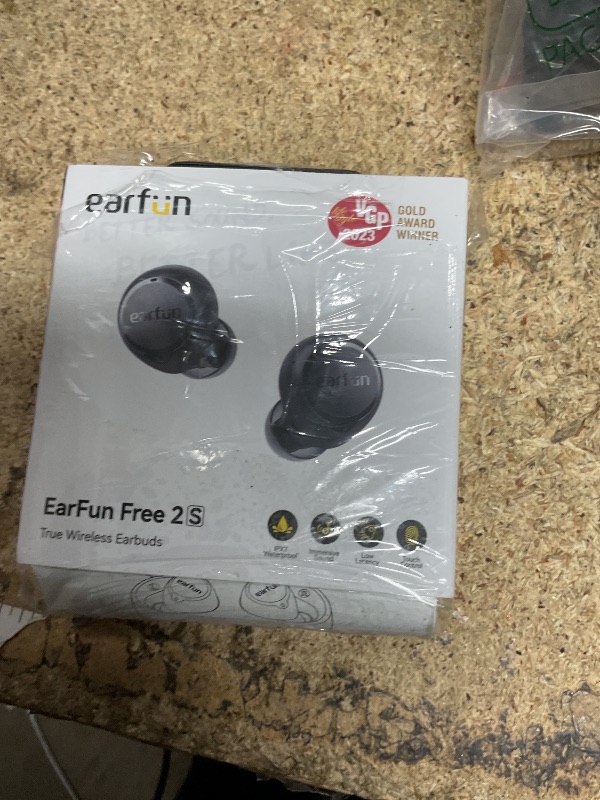 Photo 1 of EarFun Free 2S Wireless Earbuds, [Upgraded Version] Bluetooth Earbuds with Deep Bass, 4 Mics for Clear Call, Customizable EQ App, IPX7 Waterproof in-Ear Headphones, 30H Playtime, Wireless Charging