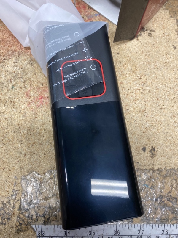 Photo 1 of **FOR PARTS ONLY/ NON-FUNCTIONAL*** Tire Inflator Portable Air Compressor 20000mAh & 4X Faster Cordless Tire Pump for Car, Bicycle, Motorcycle, Ball, with Tire Pressure Gauge and Storage Bag (New Upgraded)