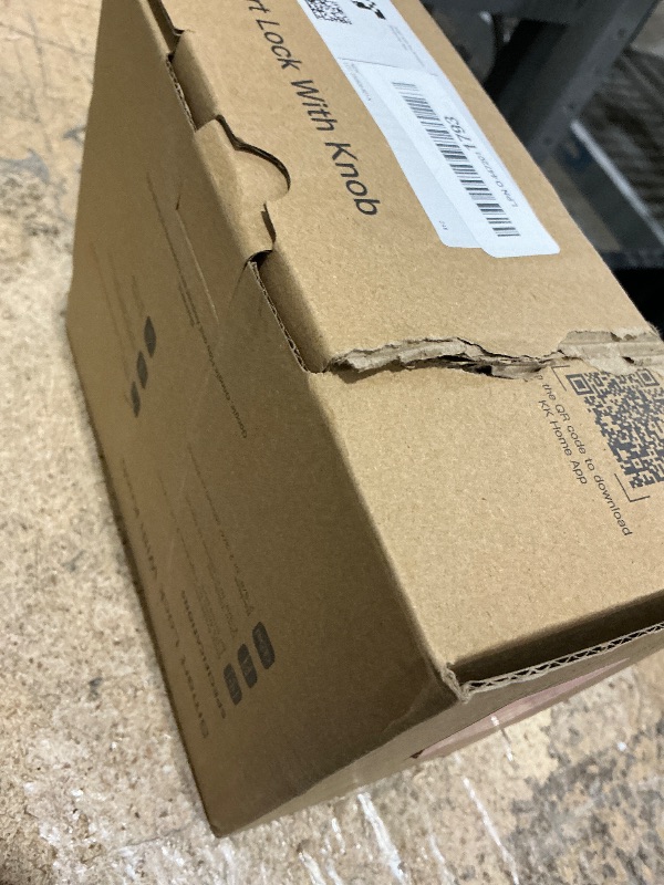 Photo 1 of *** PARTS ONLY *** Veise VE018 Smart Knob Handle Lock - Fingerprint, App Control, Keyless Entry for Front Door and Bedroom, Electronic Digital Keypad, Auto Lock, Remote Access Sharing, IP55 Weatherproof, Matte Black