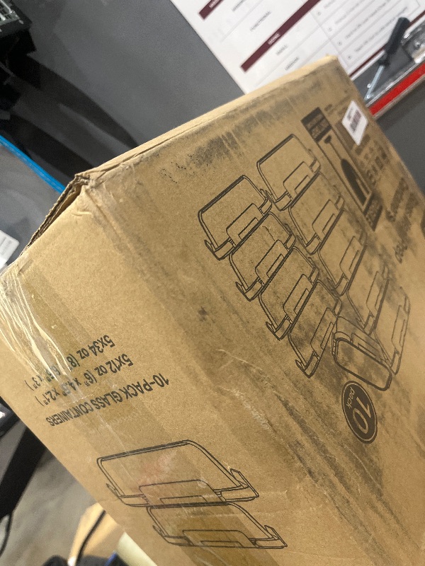 Photo 1 of [10-Pack] Glass Meal Prep Containers with Lids, MCIRCO Food Storage Containers with Snap Locking Lids, Airtight Lunch Containers, Microwave, Oven, Freezer and Dishwasher