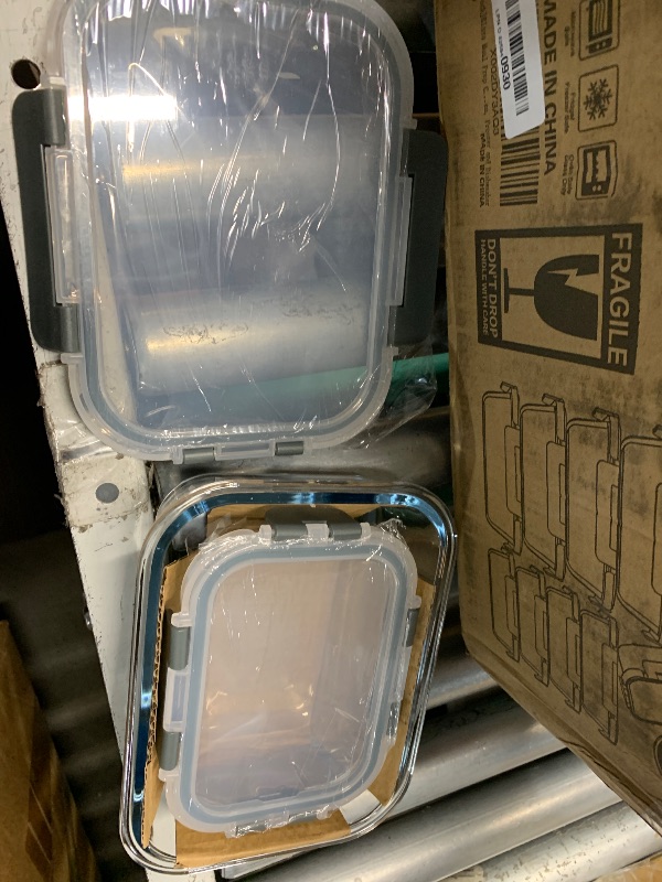 Photo 1 of [10-Pack] Glass Meal Prep Containers with Lids, MCIRCO Food Storage Containers with Snap Locking Lids, Airtight Lunch Containers, Microwave, Oven, Freezer and Dishwasher