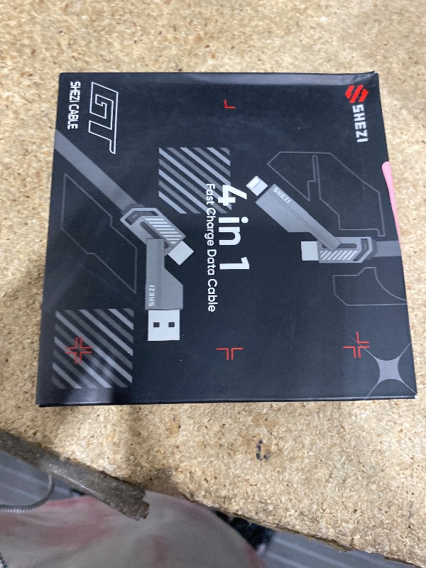 Photo 1 of [One is Enough] 4-in-1 Compatible with USB C to Lightning Cable, 45W High-Speed Charging & Fast Data Transfer,CarPlay & Android Auto Support Multi Charger Cord Combo for iPhone/Samsung/iPad,3FT