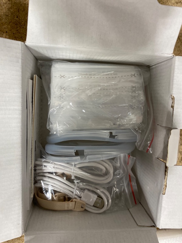 Photo 1 of ***(MISSING PARTS)***NCVI Wearable Hands Free Breast Pump, 4 Modes & 9 Levels with Multitronic Suction, Ultra-Quiet <42dB, Long Battery Life (150min), 21/24mm Flange Insert, Portable Electric Breastfeeding Pump for Moms