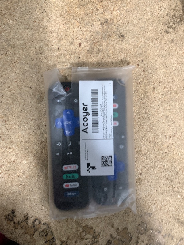 Photo 1 of (Pack of 2) Replacement Remote Control Only for Roku TV, Compatible for TCL Roku/Hisense Roku/Onn Roku/Sharp Roku/Element Roku/Westinghouse Roku/Philips Roku Smart TVs (Not for Roku Stick and Box)