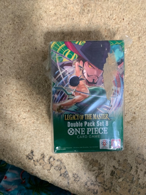 Photo 1 of ***ONE I MISSING BOX IS PRE-OPEN*** BANDAI One Piece TCG: Legacy of The Master Double Pack Set Vol. 08 (DP-08) - 2 Packs