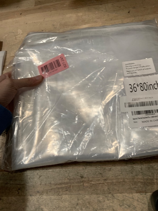 Photo 1 of (missing pins) Memrita Thermal Insulated Door Screen 38" x 81",Fits Doors up to 36" x 80", Durable Self-Closing Privacy Door Cover