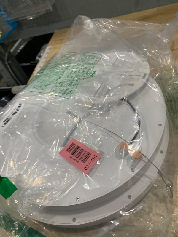 Photo 1 of 12 Inch 3200LM Dimmable LED Flush Mount Ceiling Lights, 2-Pack 24W Ceiling Light Fixtures, 2700K/3000K/4000K/5000K/6500K 5 Color in One, Ultra Thin White Round Lamps for Kitchen, Bedroom, Hallway