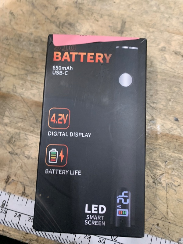 Photo 1 of **MISSING ASSEMBLY PIECES*** 510 Thread Battery Cart Pen, Portable Soldering Iron Kit with Adjustable LED Display, USB Rechargeable 650mAh Cordless Soldering Pen, Suitable for Home Appliance Electronic Kit with Connect (Blue)