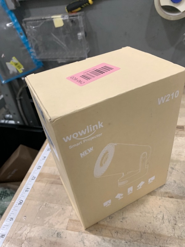 Photo 1 of [Built-in Apps & 2025 Upgraded] Mini Projector with WiFi 6 and Bluetooth 5.4 Support 4K 1080P Auto Keystone 180° Rotatable Projector Portable Compatibile with HDMI/TV Stick/Memory Stick/Laptop, White