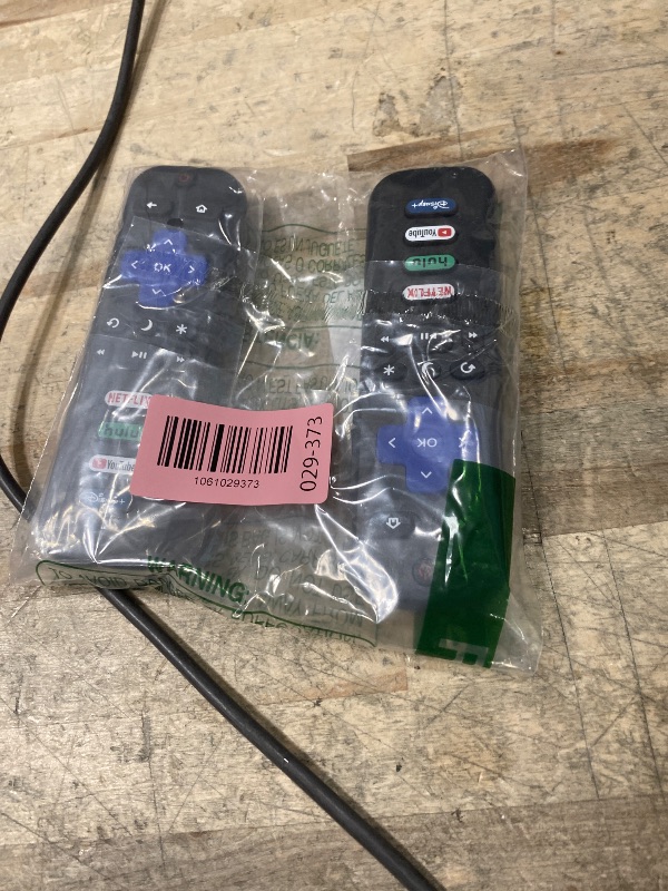 Photo 1 of (Pack of 2) Replacement Remote Control Only for Roku TV, Compatible for TCL Roku/Hisense Roku/Onn Roku/Sharp Roku/Element Roku/Westinghouse Roku/Philips Roku Smart TVs (Not for Roku Stick and Box)