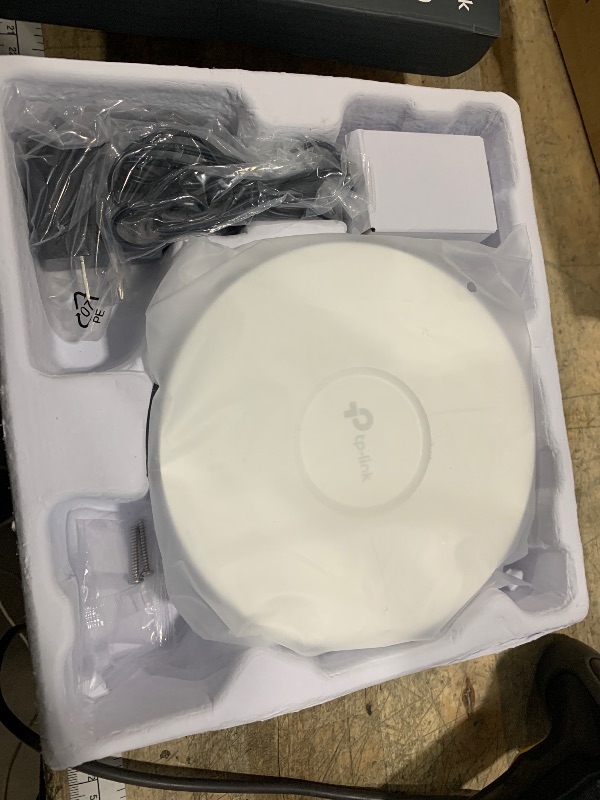 Photo 1 of ***(MISSING MOUNT)***TP-Link EAP650 Ultra-Slim Wireless Access Point | Omada True WiFi 6 AX3000 | DC Adapter Included | Mesh, Seamless Roaming, WPA3, MU-MIMO | Remote & App Control | PoE+ Powered | Multi Control Options