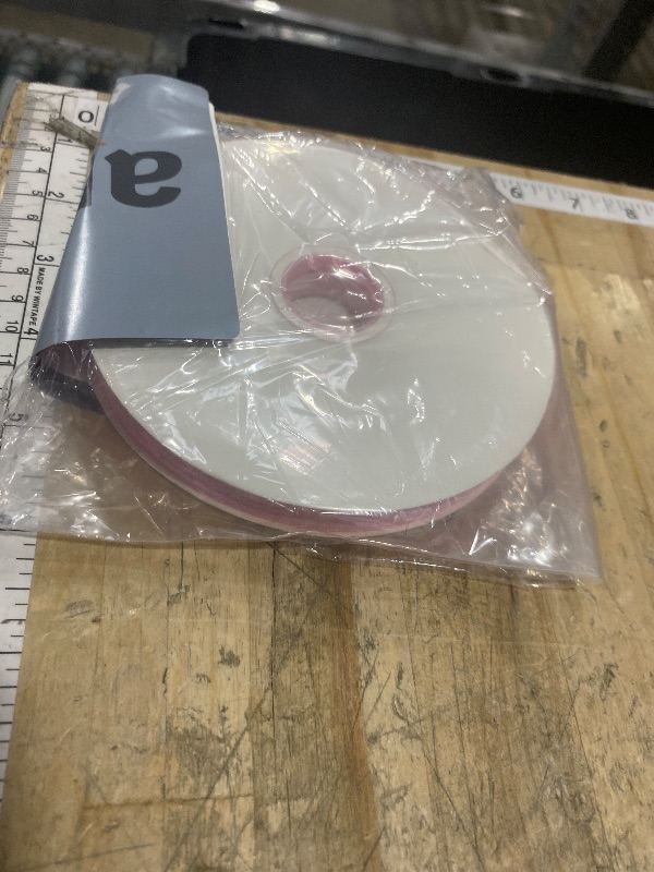 Photo 1 of 1 Rolls Checker Ribbon, 3/8 Inch x 50 Yards Checkered Ribbon, Woven Edge Check Ribbons, Polyester Woven Edge Ribbons for Gift Wrapping, Hair Bows, Sewing (Pink and White)