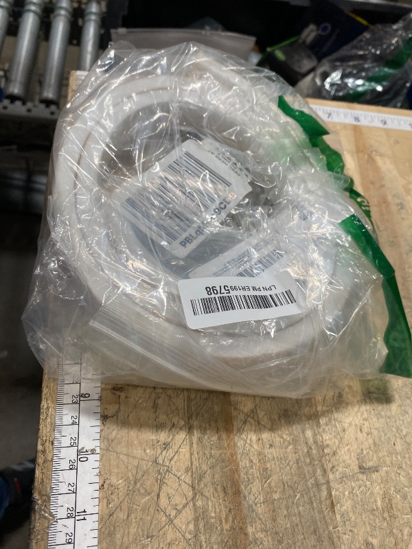 Photo 1 of 16.5 Feet Weather Stripping Door Seal, 1" Wide X 3/8" Thick Door Seal Strip High Density Foam Tape Adhesive Strip for Door Soundproofing,Window Insulation (1" x 3/8" x 16.5FT,White)