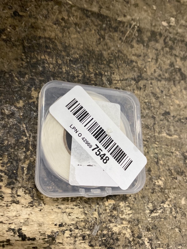 Photo 1 of 1000 PCS Dot Stickers 1/2 Inch Circle Small Round Coding Labels, Blank White Color Sticky Dots for Yard Sale Office Shop Home Marking (White)