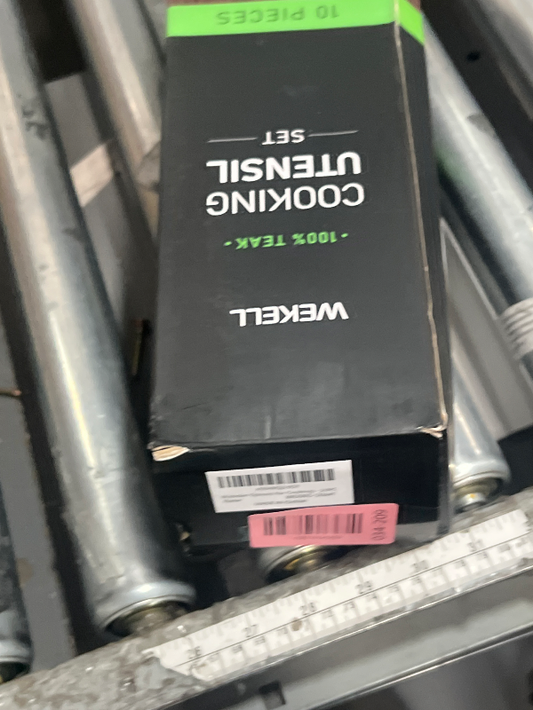 Photo 1 of 10-Piece Teakwood Utensil Set for Cooking, Natural Wooden Spoons & Spatulas for Non-Stick Cookware, Kitchen Gift Set for Wedding, Housewarming, Christmas