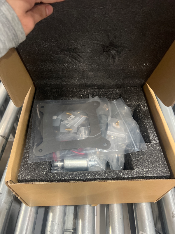 Photo 1 of 0-80457S Carburetor Replacement for Holley 600 CFM 4160 Carburetor 4 Barrel Electric Choke Carb