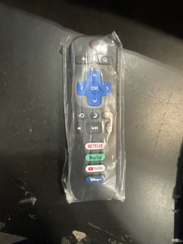 Photo 1 of (ONLY 1) Replacement Remote Control Only for Roku TV, Compatible for TCL Roku/Hisense Roku/Onn Roku/Sharp Roku/Element Roku/Westinghouse Roku/Philips Roku Smart TVs (Not for Roku Stick and Box)
